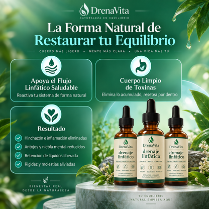 DrenaVita® Lymphatic Drainage Drops